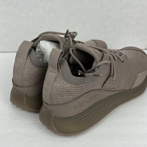 Lane Eight Men’s HIIT Trainer Shoes Unisex Sneakers Athletic Size 9 Beige Gray - Picture 6 of 11
